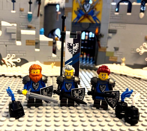 Lego cavalieri del falco nero - cavalieri,