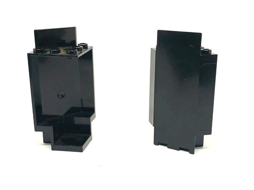 2pz lego castle panel grigio - 2pz,