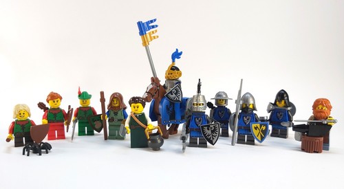 Choose lego minifig moc - minifig, black