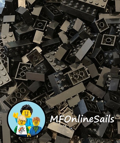 Originale lego nero 2x2 2x4 - lego,