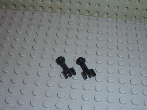 Lego black hinge bars - lego,