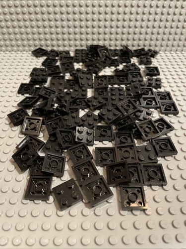 Lego piatto nero - lego, 2x2