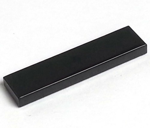 Lego 2431 black tile 1x4 - 2431,