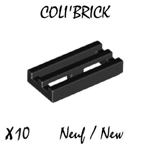 Lego 2412b 10x grille - lego, tile