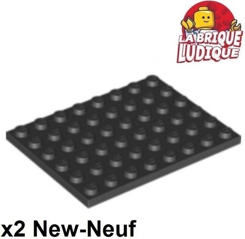 Lego plaque plate 6x8 8x6 - lego,