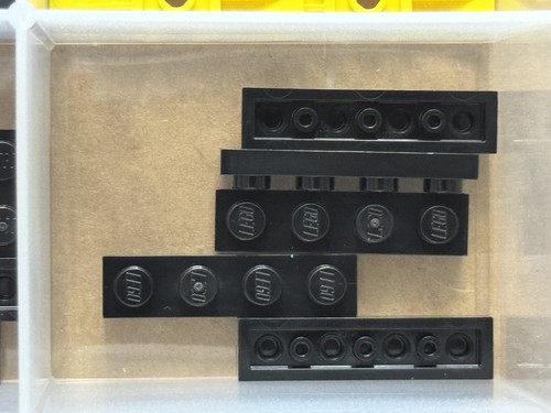Lego parts piastra nera 1 - parts, x